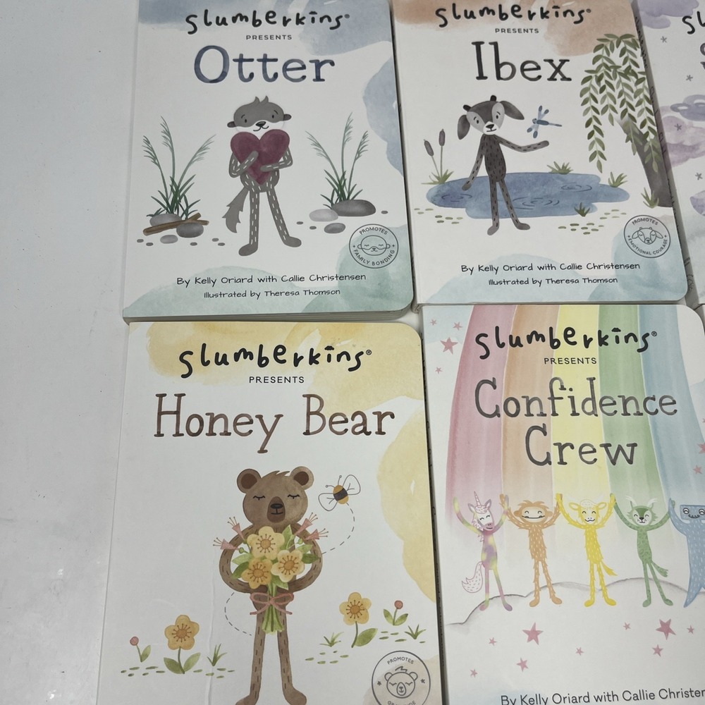 Slumberkins Promotes Early Emotional Learning Childrens Books Box Set of 6 - Picture 7 of 7